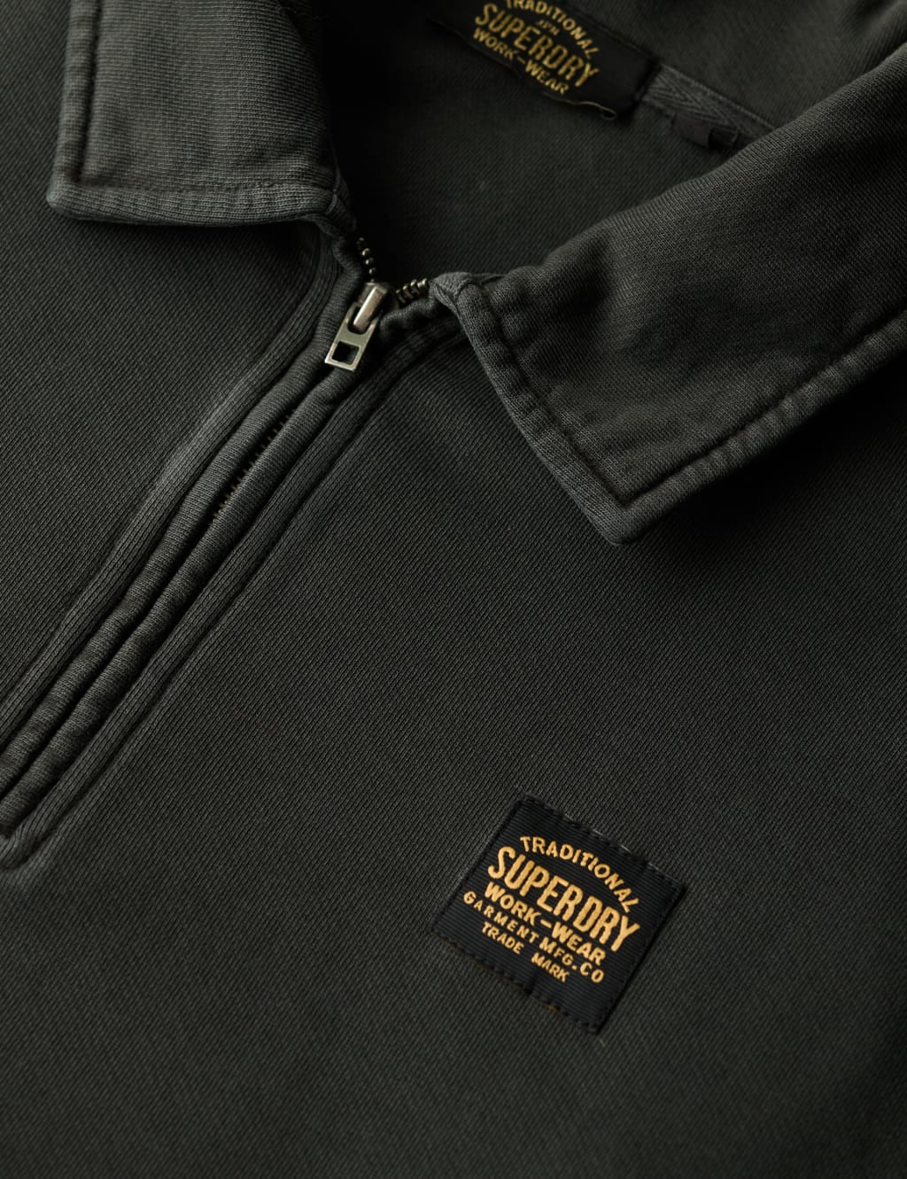 Pure Cotton Half Zip Long Sleeve Sweatshirt 6 of 6
