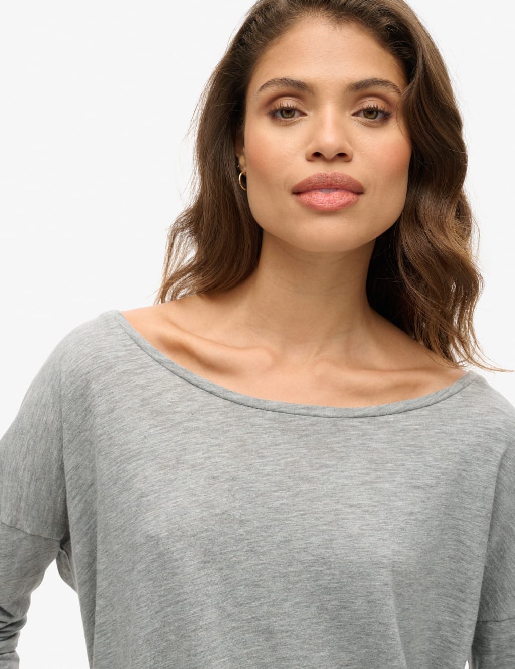 Jersey Wide Neck Top 2 of 5