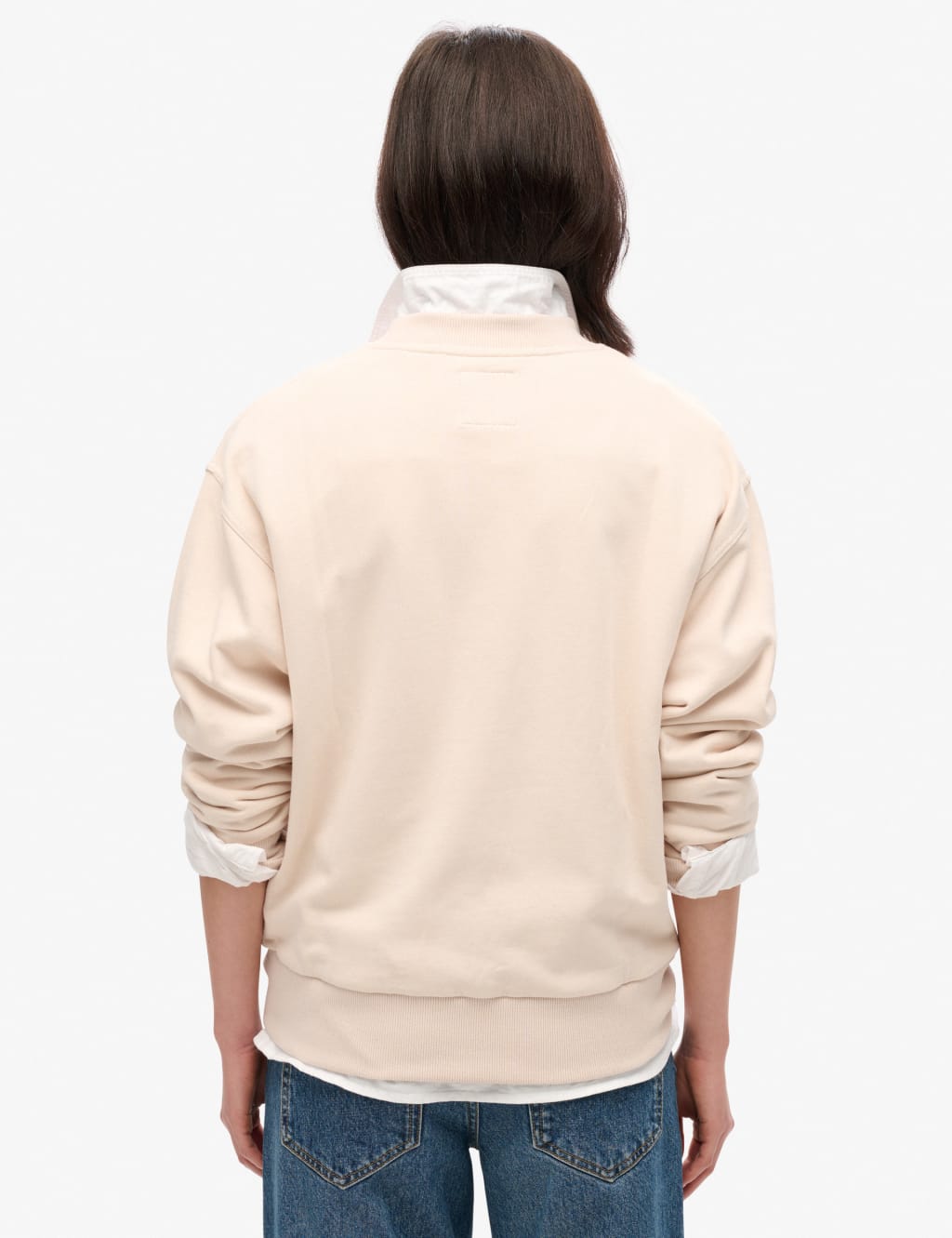 Cotton Rich Embroidered Relaxed Sweatshirt 4 of 5