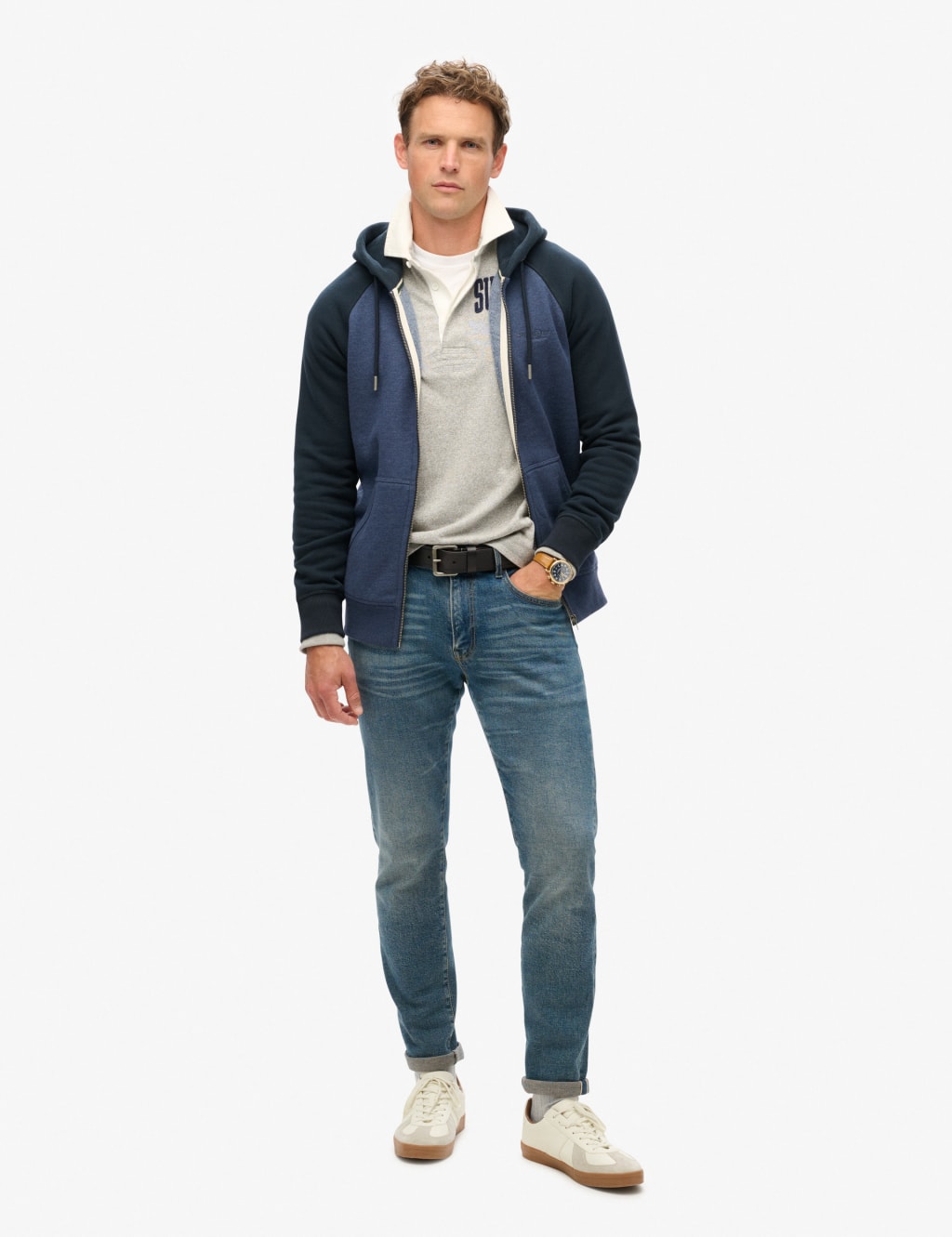 Cotton Rich Zip Up Hoodie 4 of 5