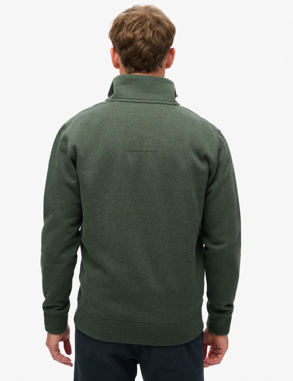 Cotton Rich Half Zip Sweatshirt 4 of 5