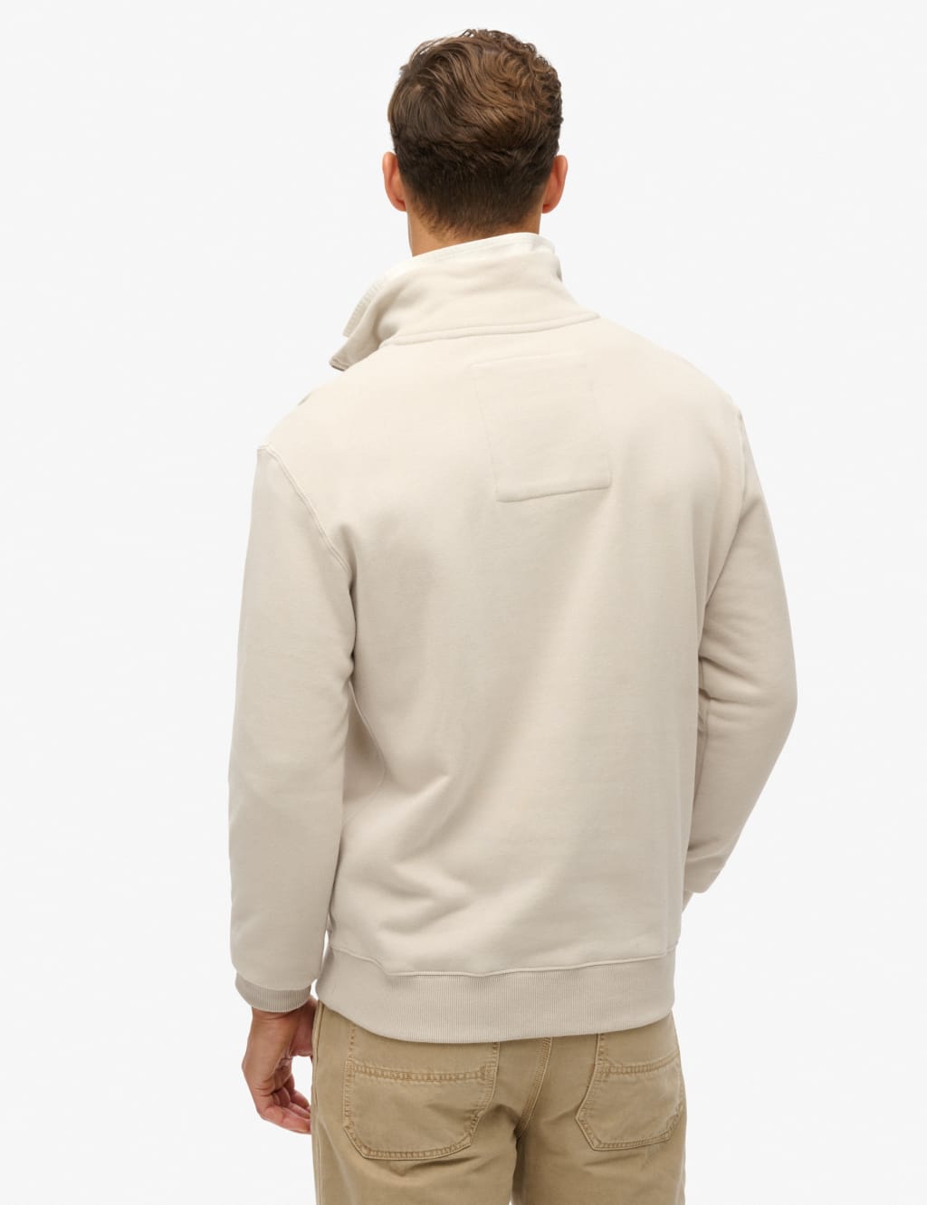Cotton Rich Half Zip Sweatshirt 3 of 5