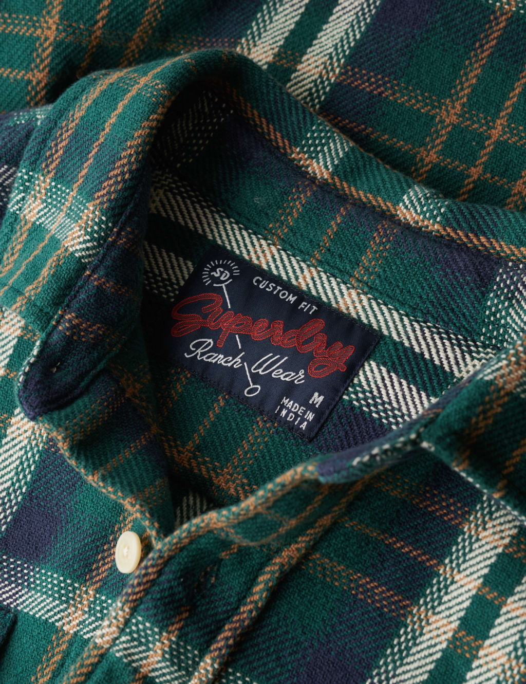 Pure Cotton Checked Overshirt 5 of 5