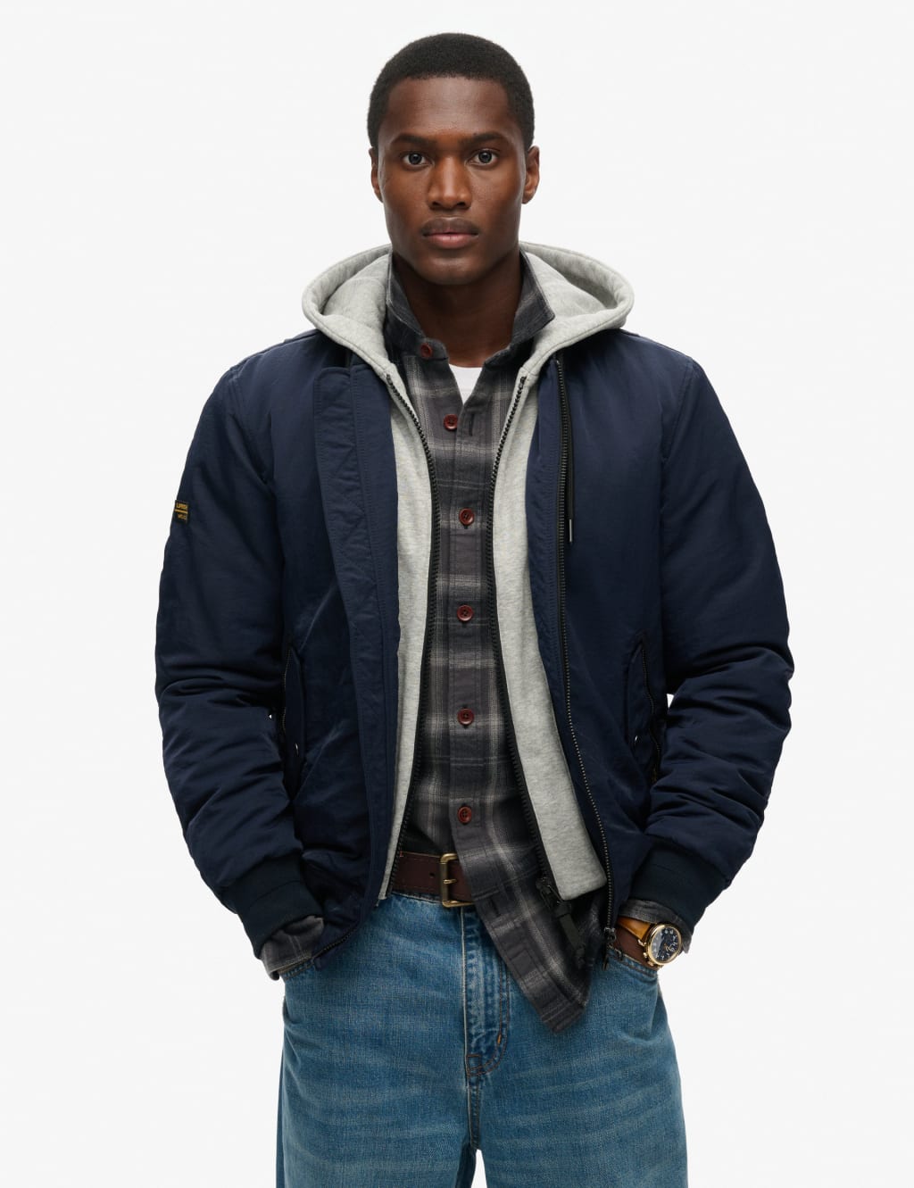 Hooded Padded Utility Jacket 2 of 6