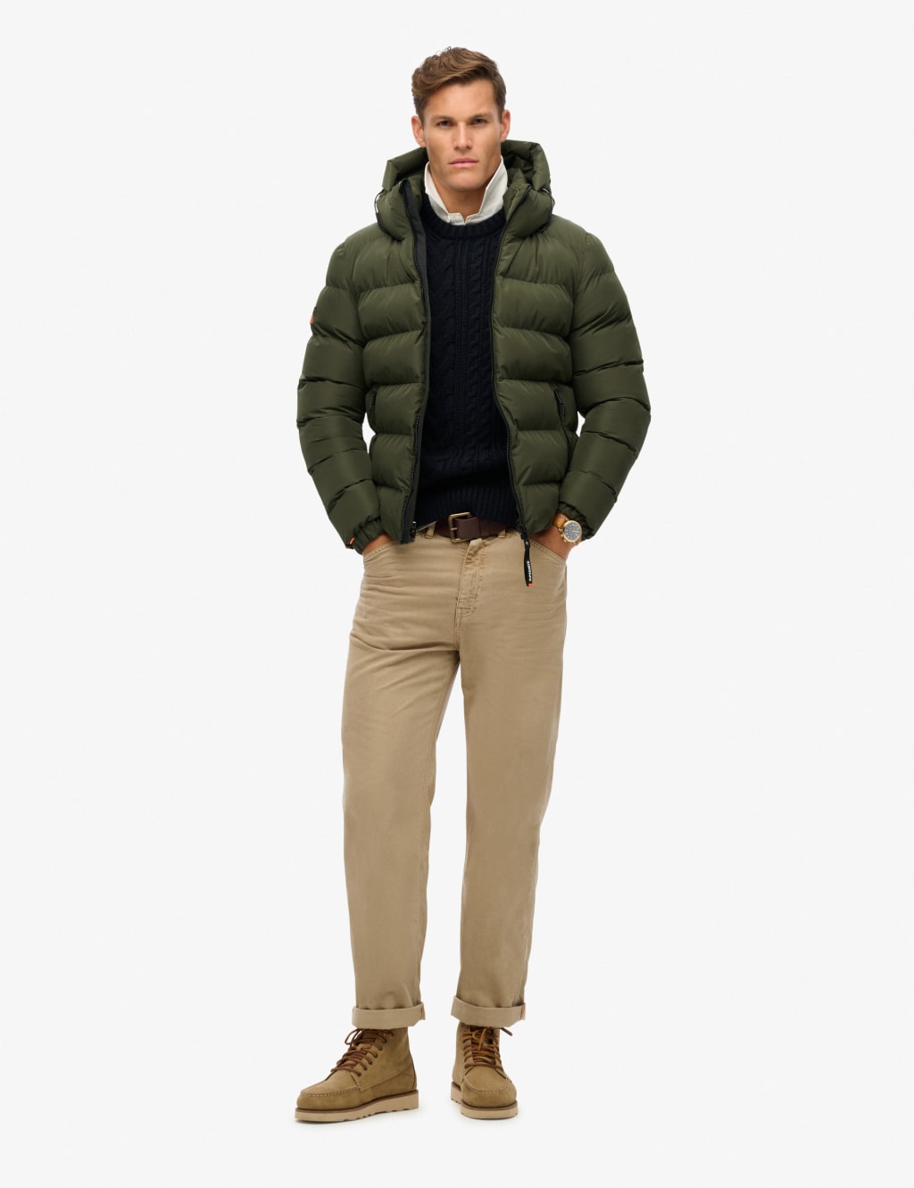 Hooded Puffer Jacket 2 of 5