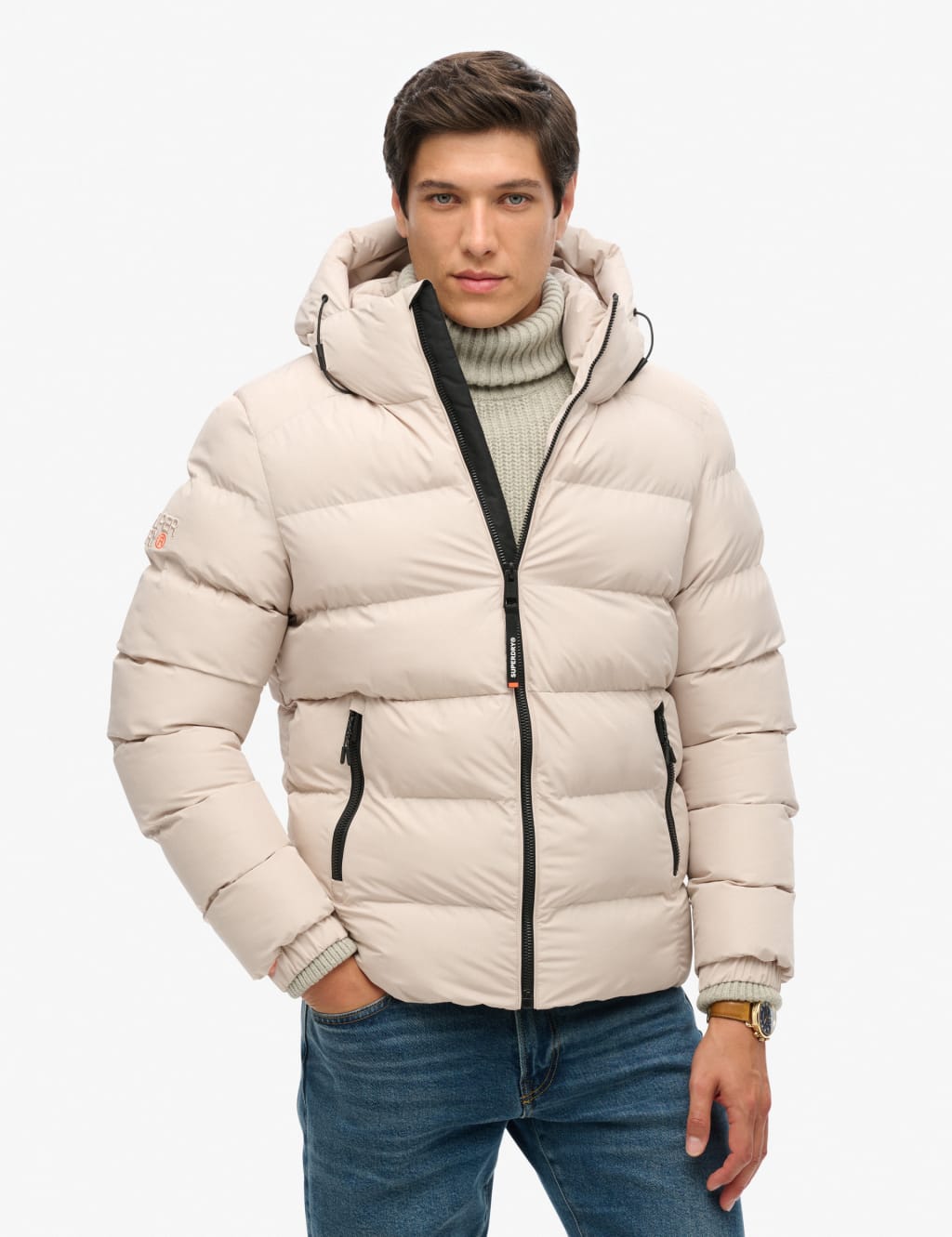 Hooded Puffer Jacket 1 of 7