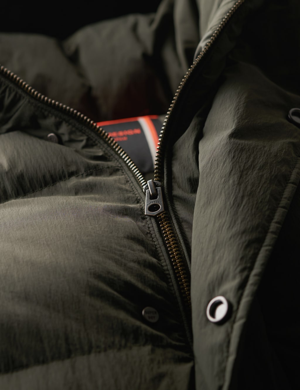 Hooded Padded Longline Parka Jacket 5 of 5