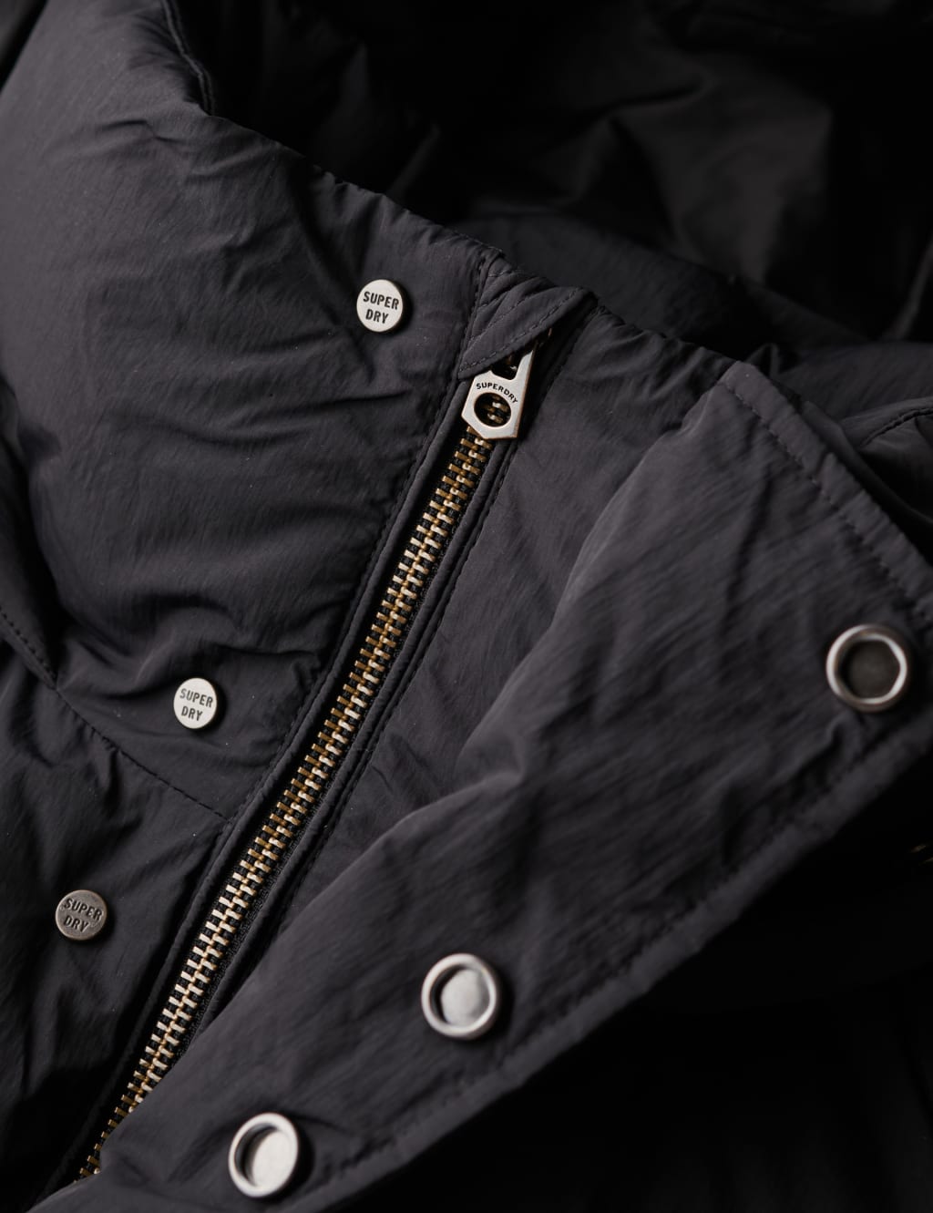 Hooded Padded Longline Parka Jacket 7 of 7