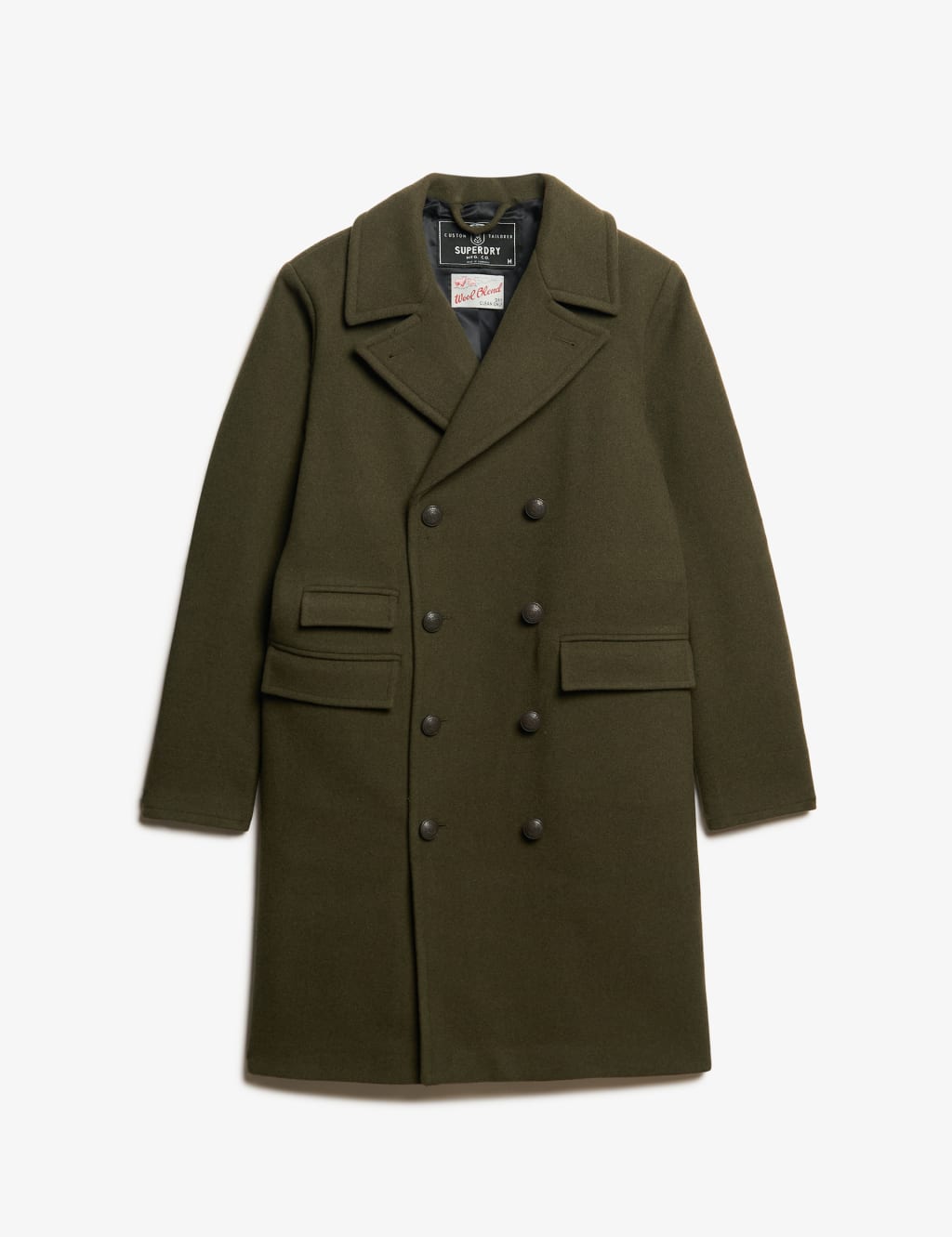 Superdry trench coat mens sales