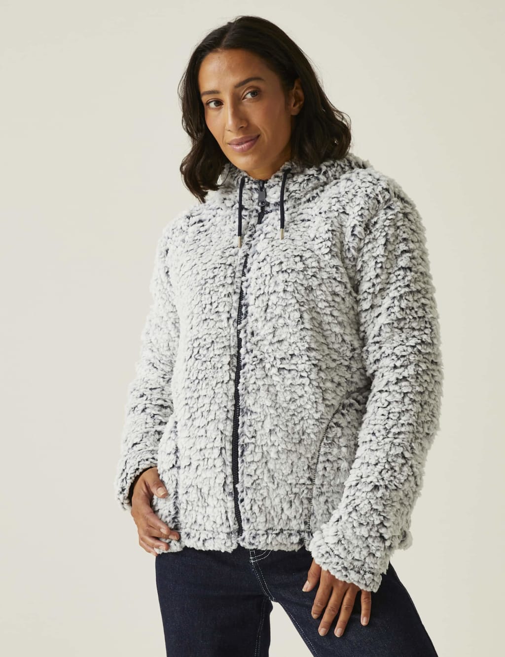 M and s ladies fleece jackets clearance