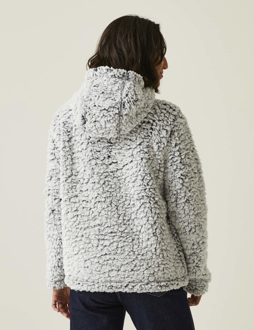 Zelpha Hooded Zip Up Fleece Jacket 4 of 5