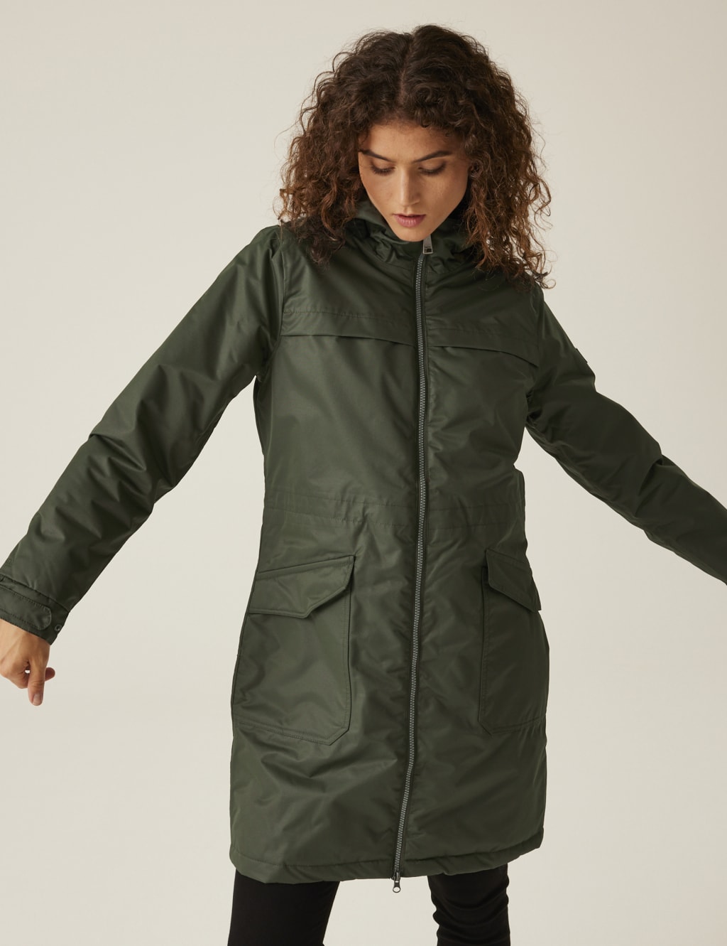 Romine II Waterproof Hooded Raincoat Regatta M S