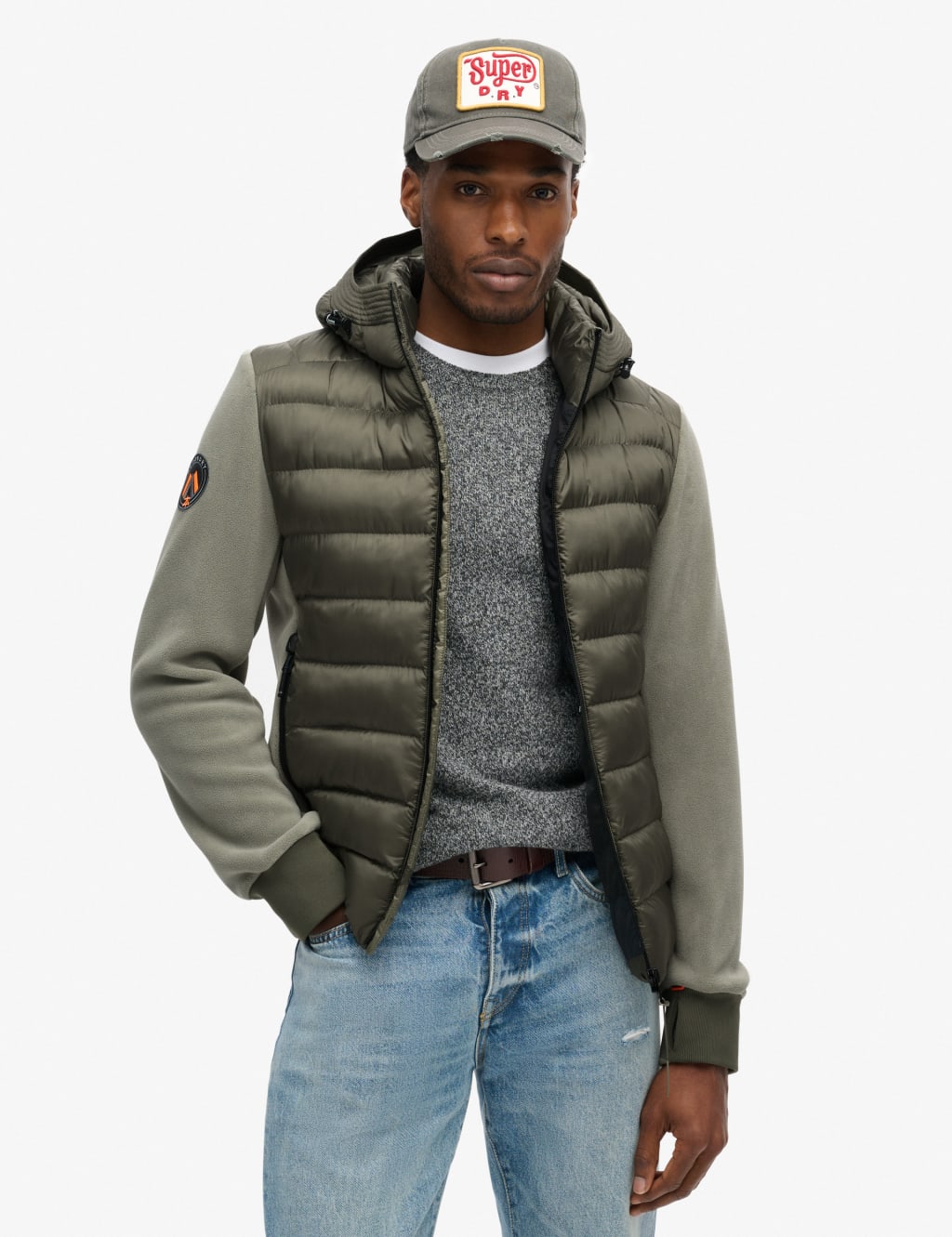 Superdry bomber parka on sale