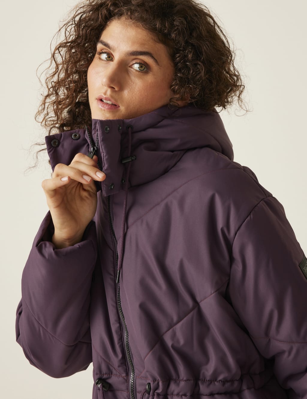 Rurie Water-Repellent Hooded Padded Coat 5 of 7