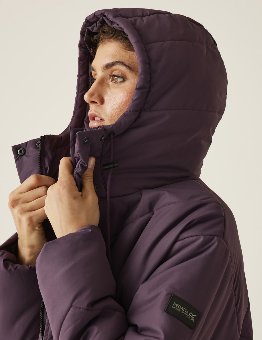 Rurie Water-Repellent Hooded Padded Coat 6 of 7