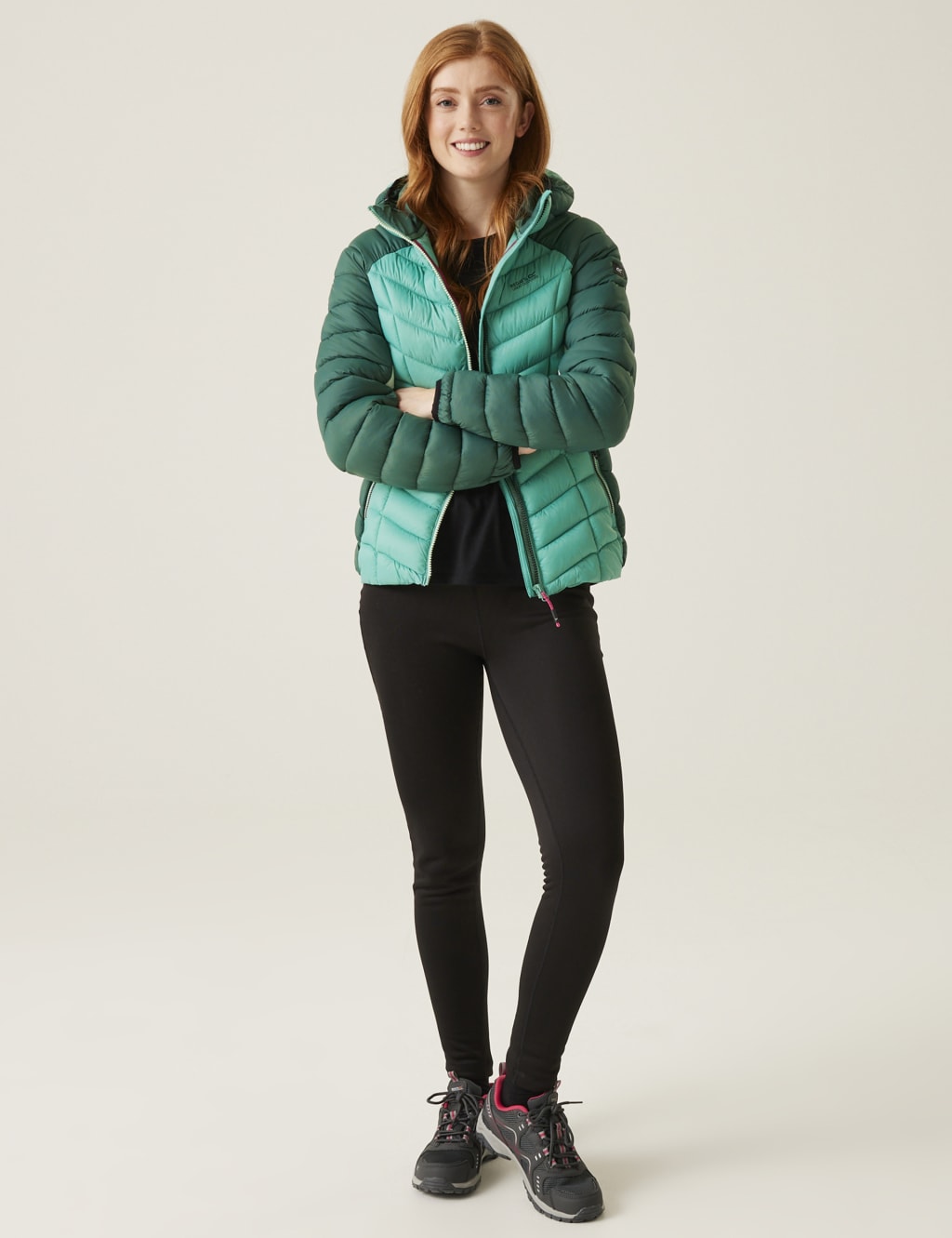 Dalent Water Repellent Hooded Padded Coat 3 of 7
