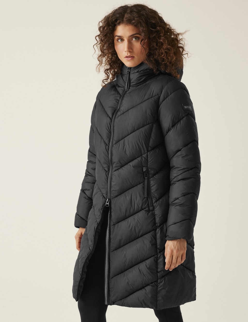 Andia II Water Repellent Padded Longline Coat Regatta M S