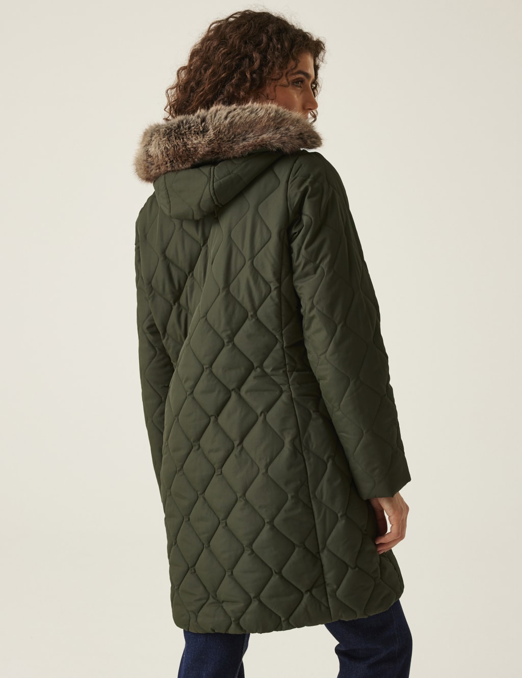 Fritha III Hooded Padded Longline Coat 4 of 7