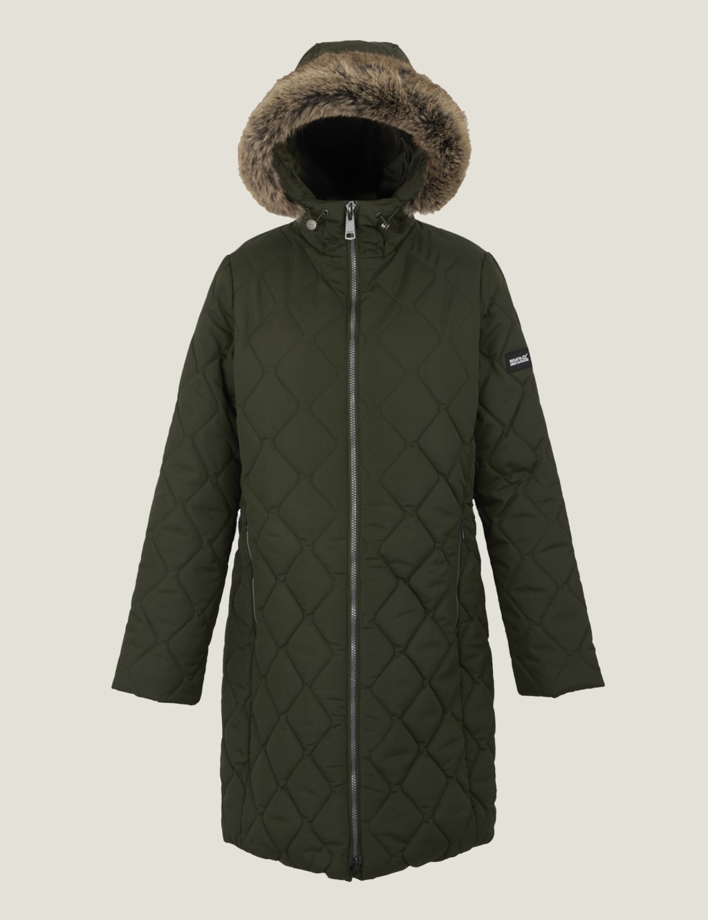 Fritha III Hooded Padded Longline Coat 2 of 7