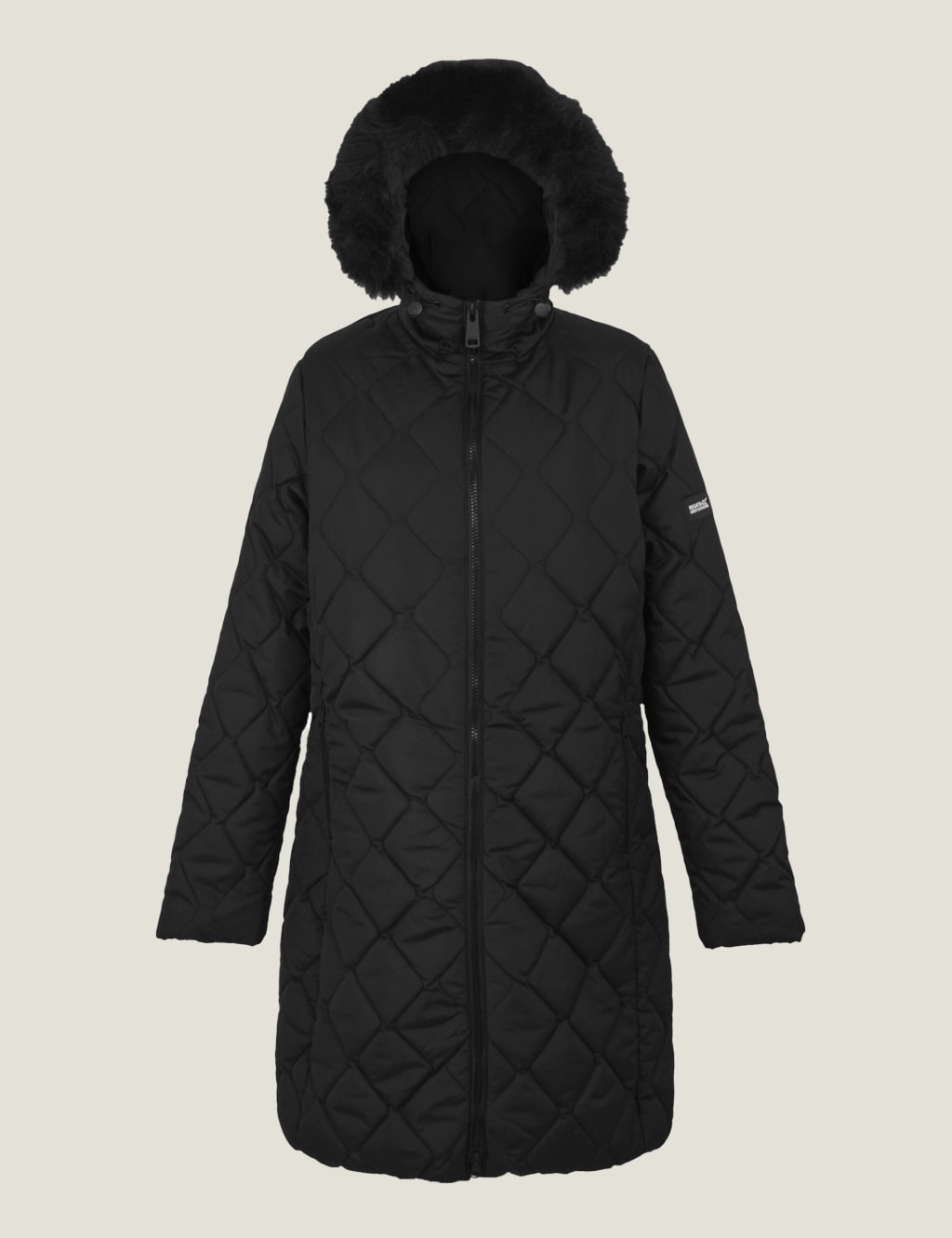 Fritha III Hooded Padded Longline Coat