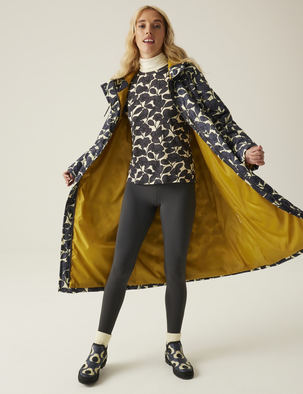 Orla kiely coat shop