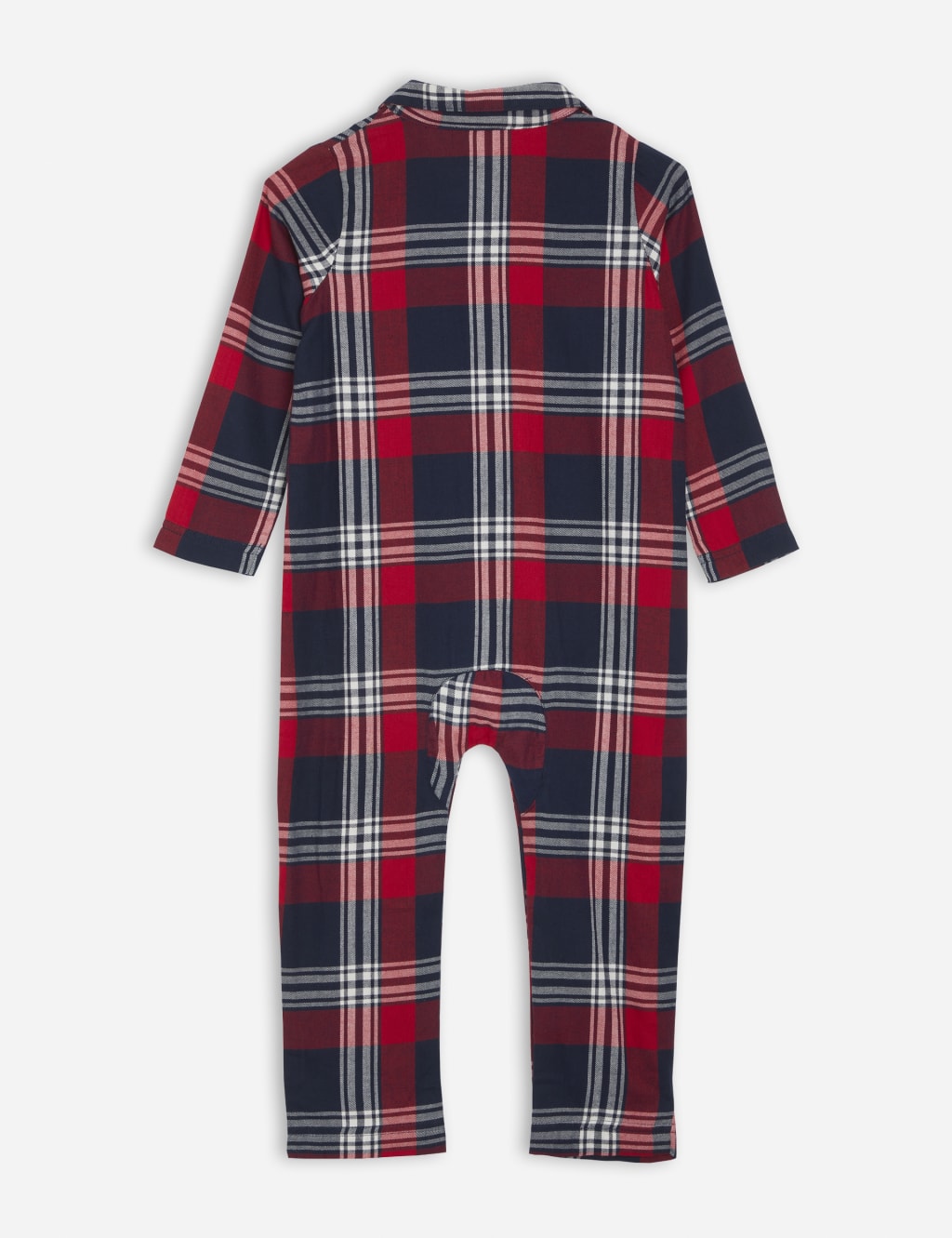 Personalised Red Tartan Baby Romper 0 3 Yrs Dollymix M S