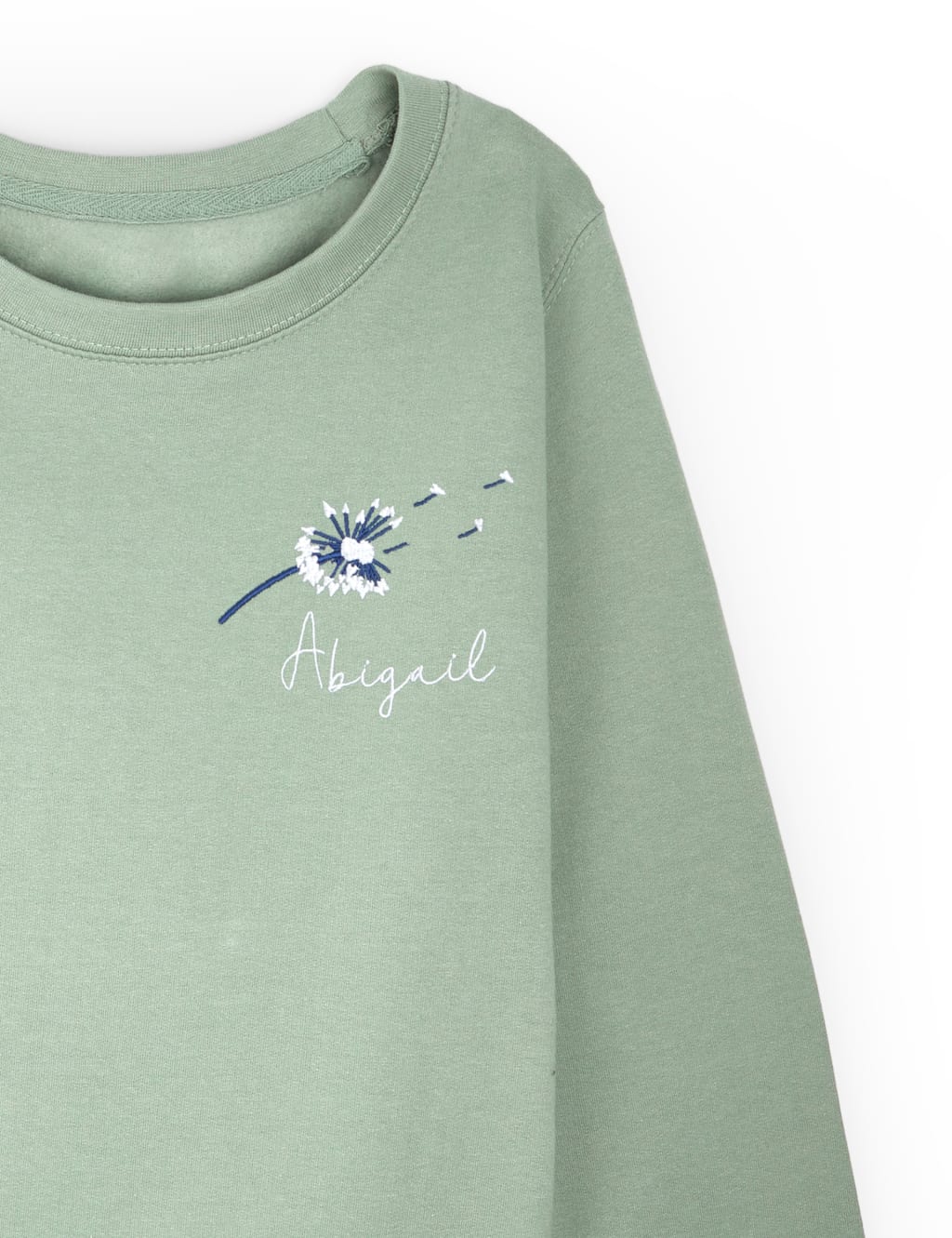 Personalised Ladies Dandelion Sweatshirt 3 of 4