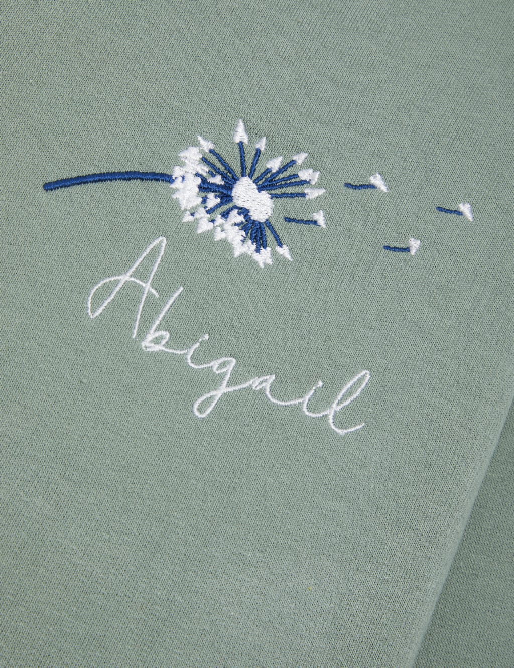 Personalised Ladies Dandelion Sweatshirt 4 of 4
