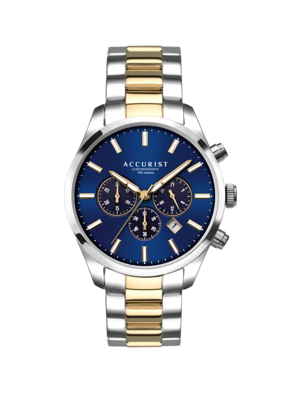 Accurist Stainless Steel Chronograph Watch Accurist M S
