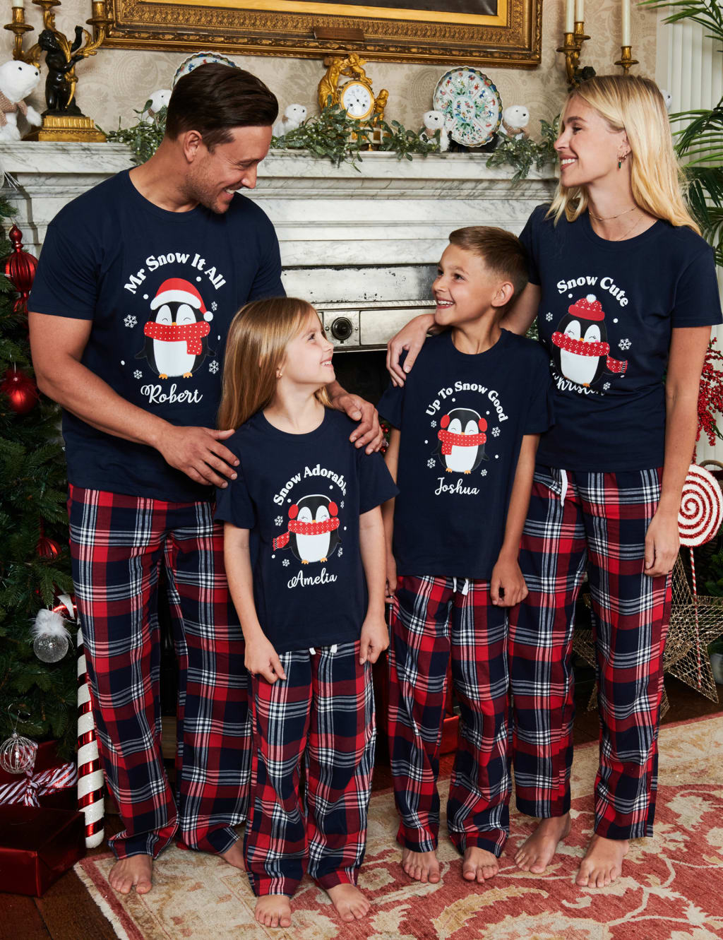 Christmas penguin pyjamas outlet