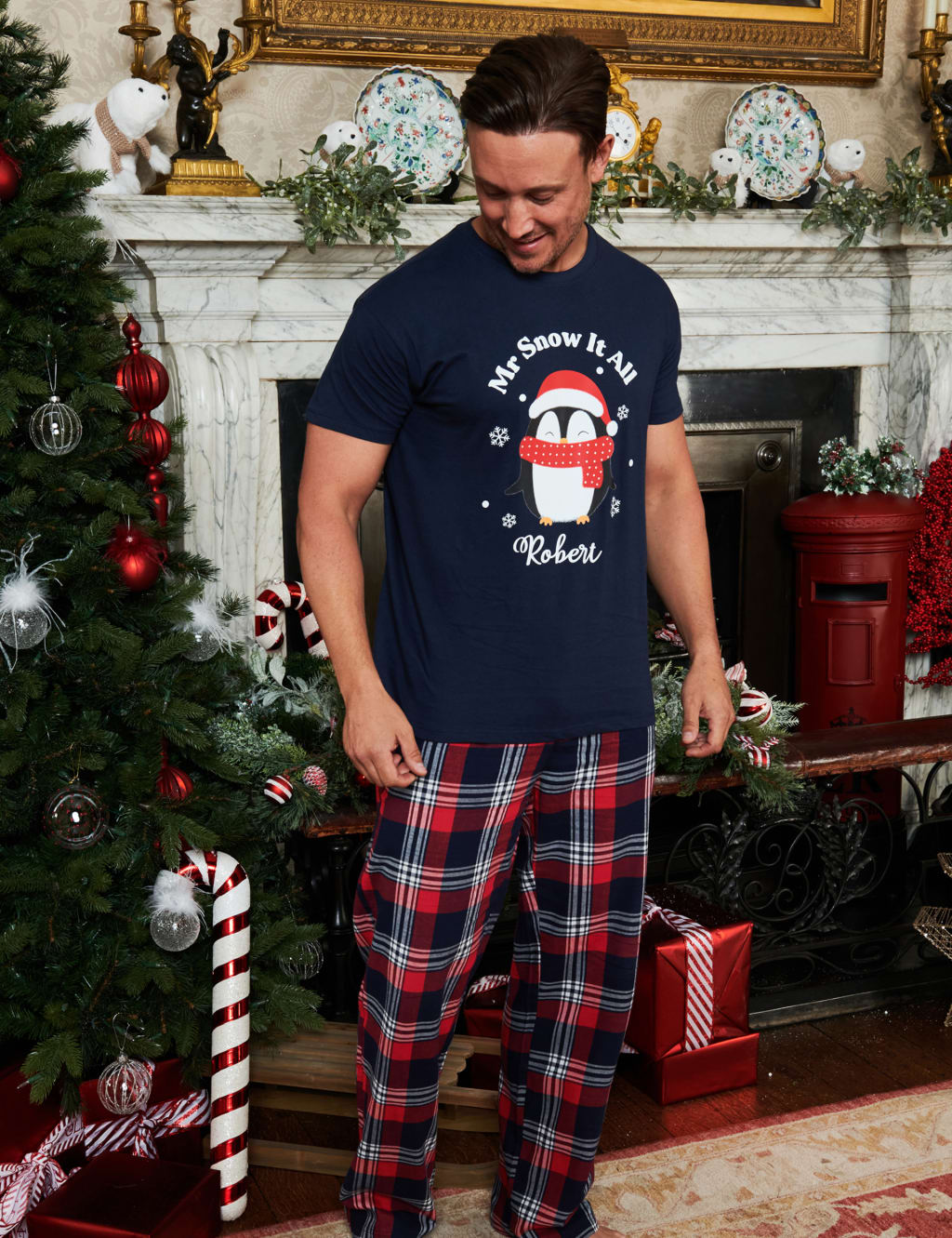 Christmas penguin pyjamas outlet