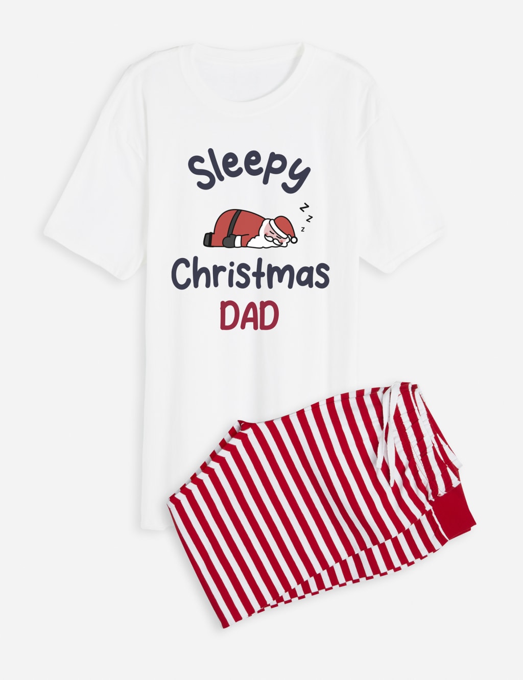 Personalised Sleepy Mens Pyjamas 2 of 4