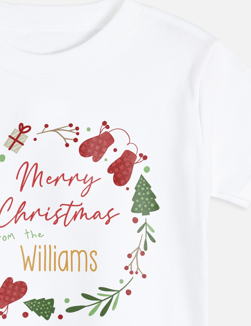 Personalised Wreath Toddler Pyjamas (12 Mths-4 Yrs) 2 of 4