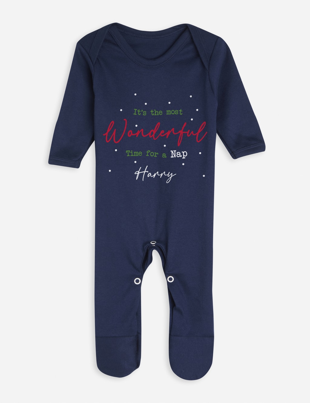 Personalised Wonderful Babygrow (0-12 Mths) 1 of 3