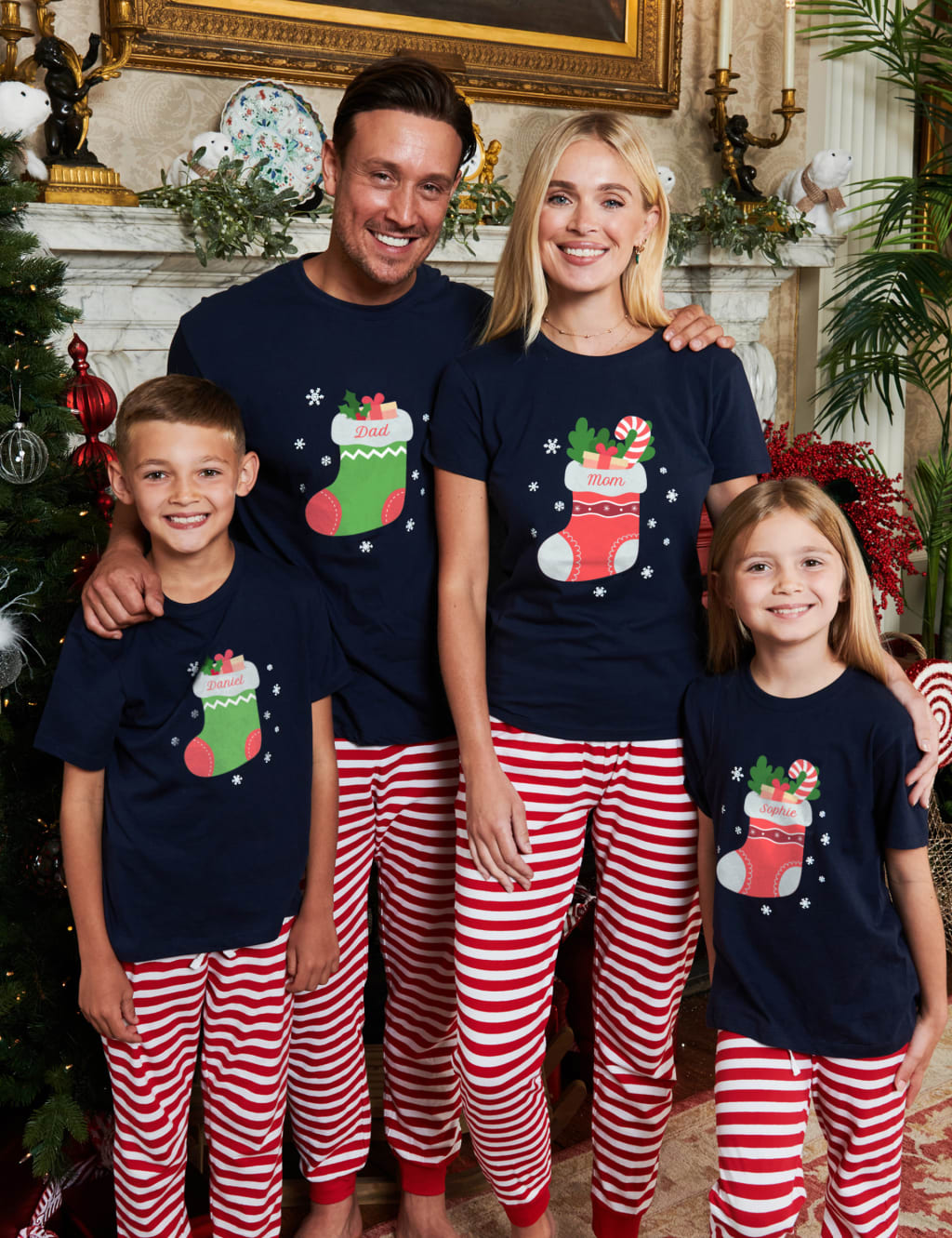 Personalised boys pyjamas best sale
