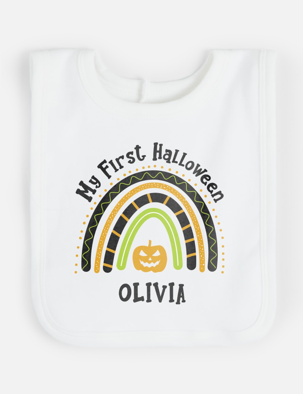 Personalised First Halloween Bib 1 of 2