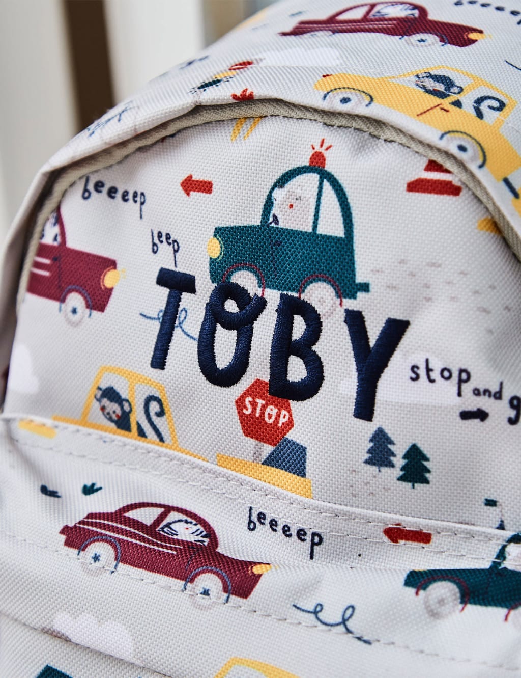 Personalised Transport Mini Backpack 3 of 4