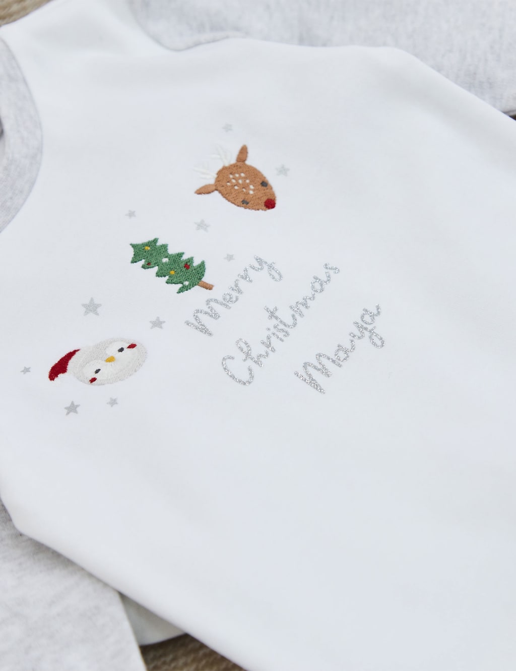 Personalised Merry Christmas Pyjamas (0-6 Yrs) 2 of 4