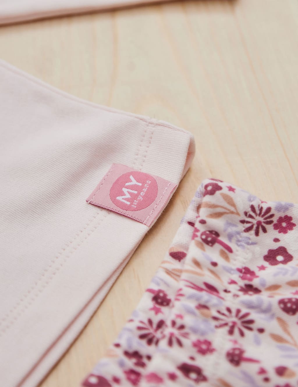 Personalised Pink Floral Frill Pyjama Set (0-6 Yrs) 4 of 5