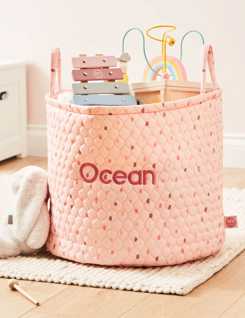 Personalised storage bag hotsell