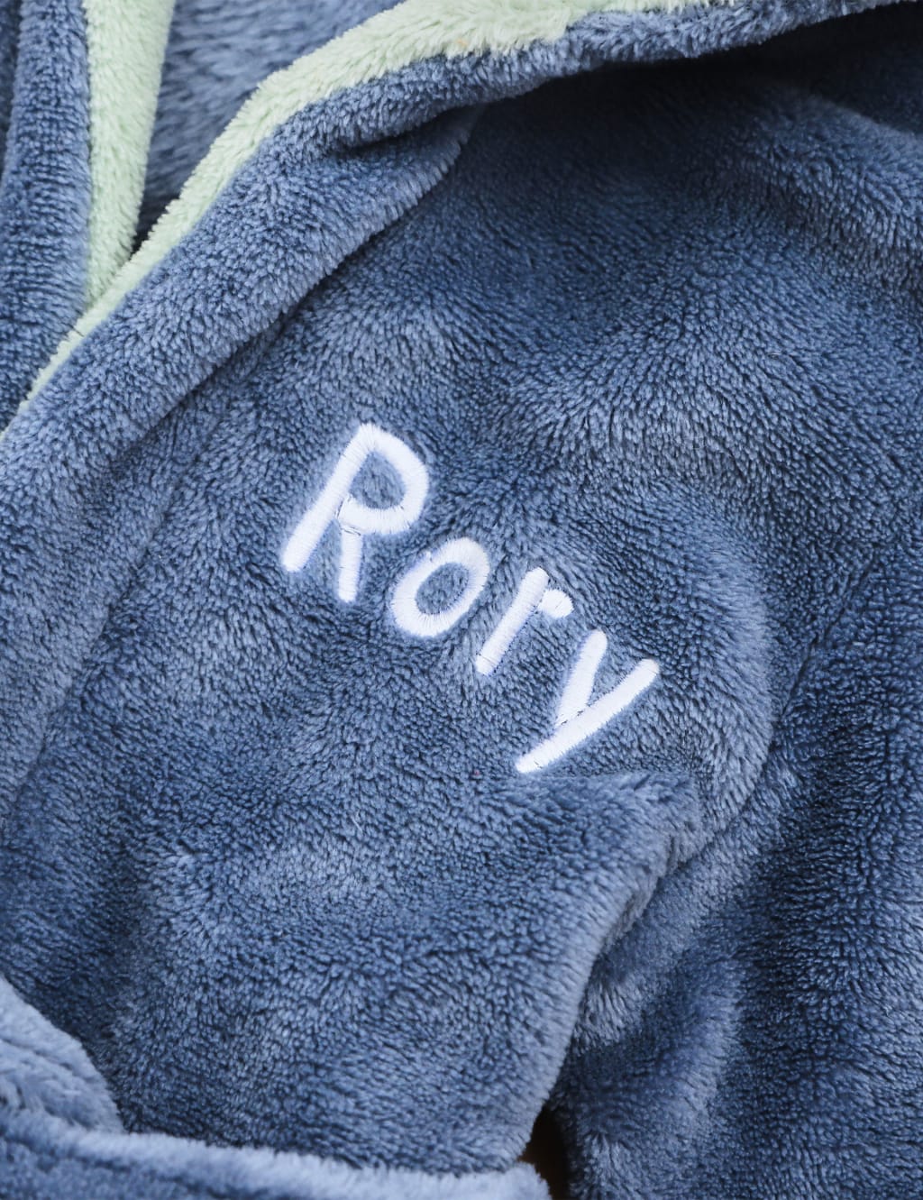 Personalised Dinosaur Fleece Dressing Gown (0 Mths-7 Yrs) 3 of 5