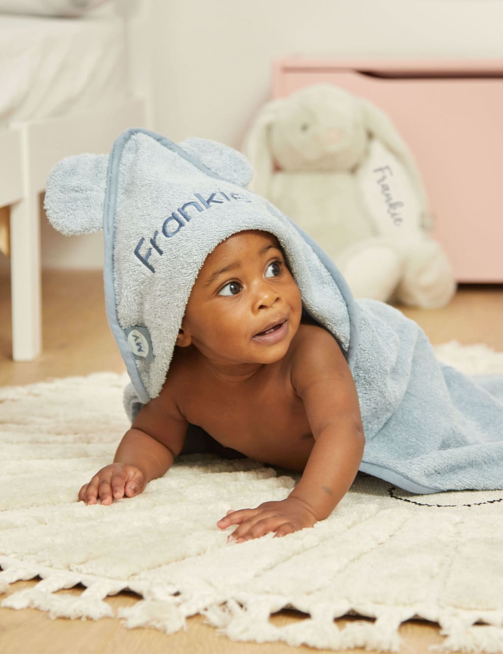 Personalised Hooded Towel My 1st Years M S