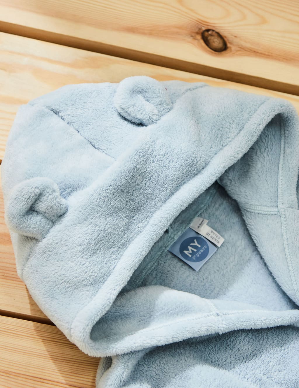 Personalised Hooded Fleece Robe (0-7 Yrs) 2 of 4