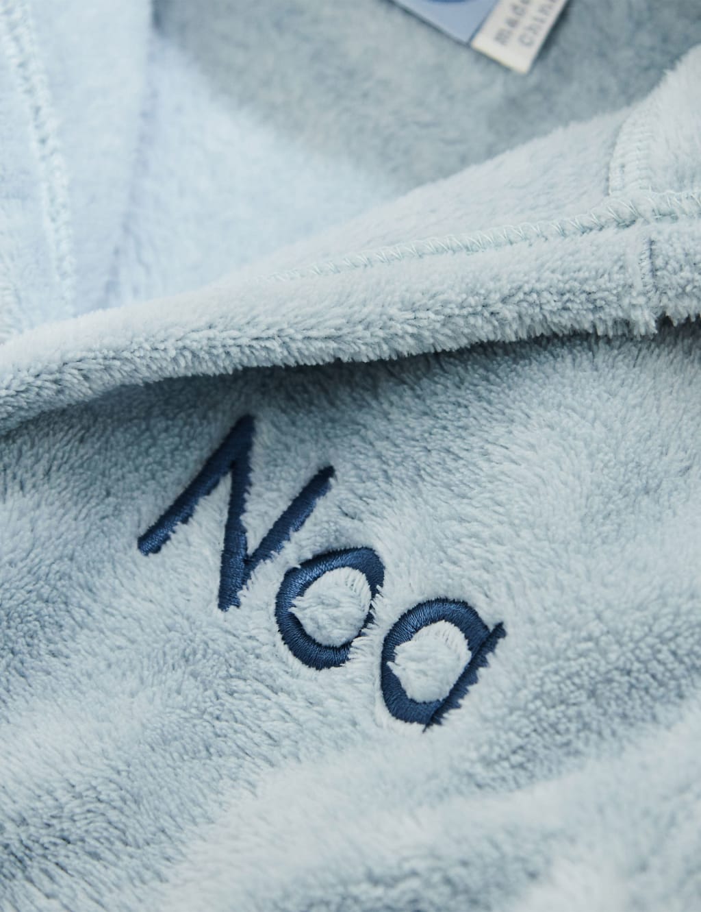 Personalised Hooded Fleece Robe (0-7 Yrs) 3 of 4