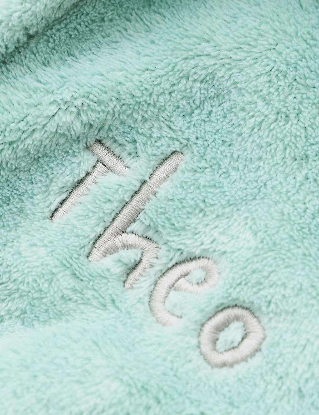 Personalised Hooded Fleece Robe (0-7 Yrs) 2 of 3