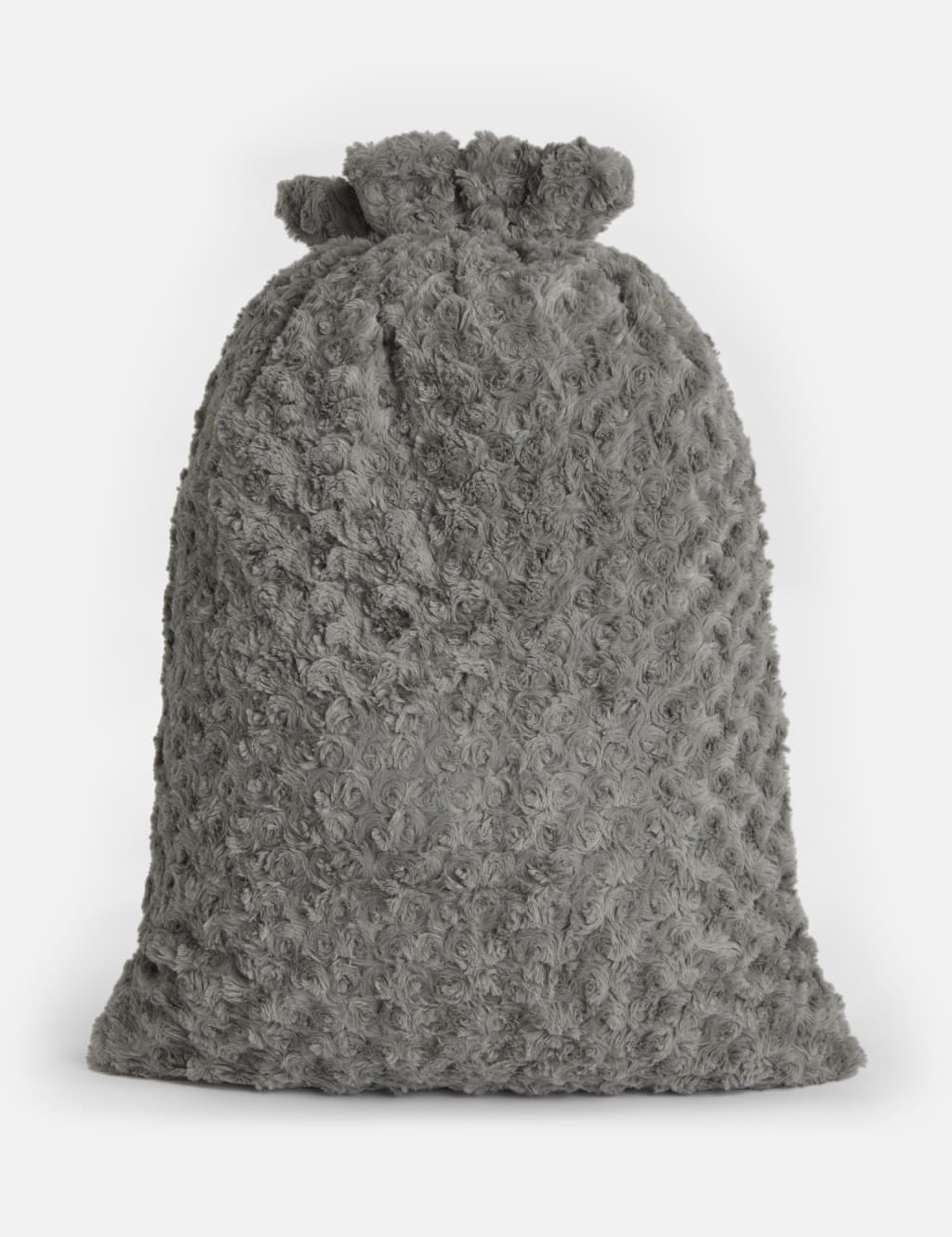 Personalised Letter Grey Plush Santa Sack by Alphabet 2 of 3