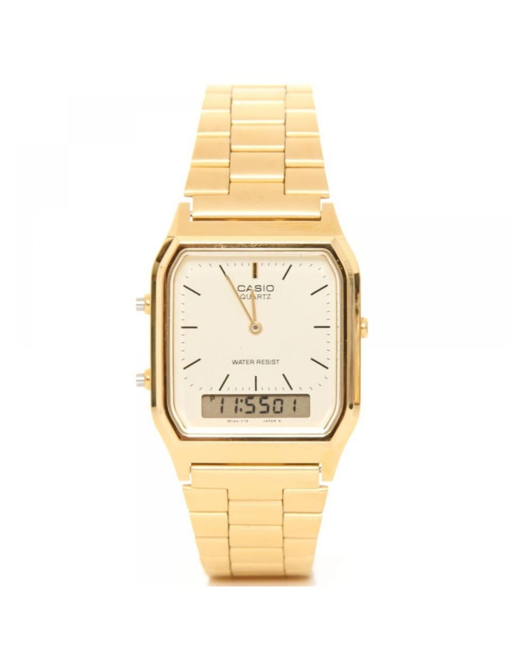 Casio gold plated watch hot sale
