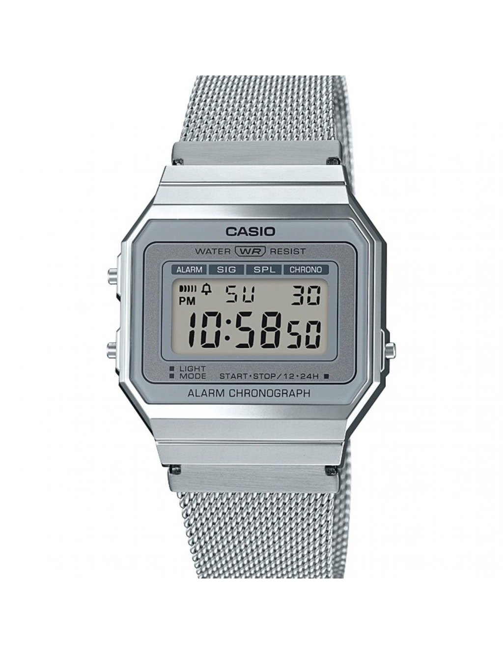 Casio Collection Chronograph Milanese Bracelet Watch 1 of 5