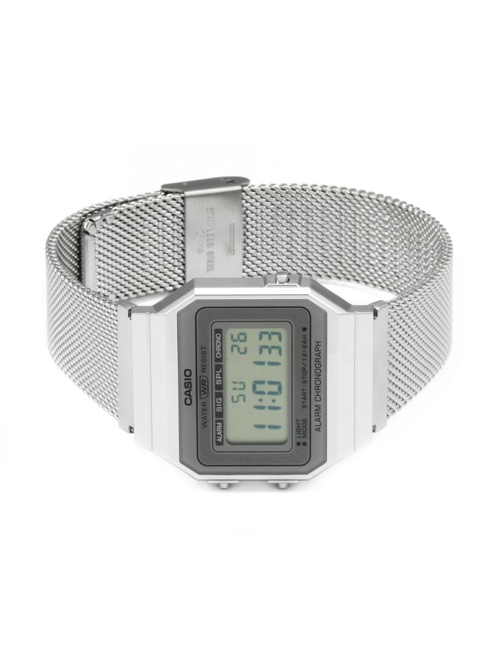 Casio Collection Chronograph Milanese Bracelet Watch Casio M S