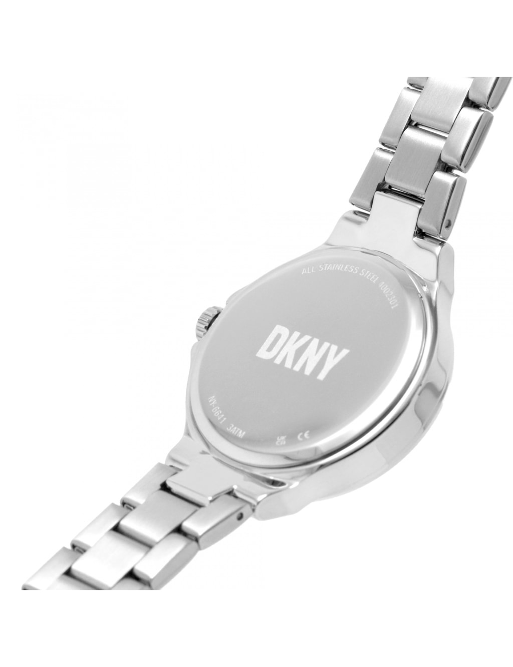 DKNY Silver Chambers Metal Watch 4 of 7
